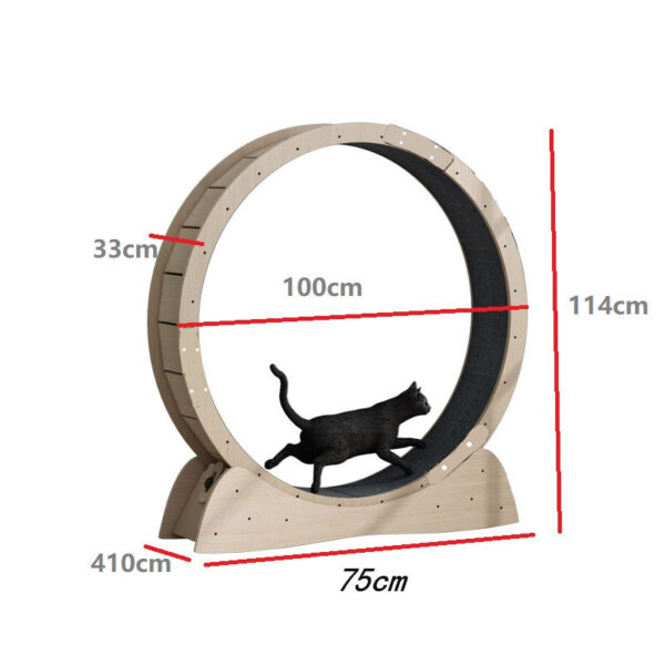Cat Silent Treadmill Roller Large Weight Loss Exercise - Image 8