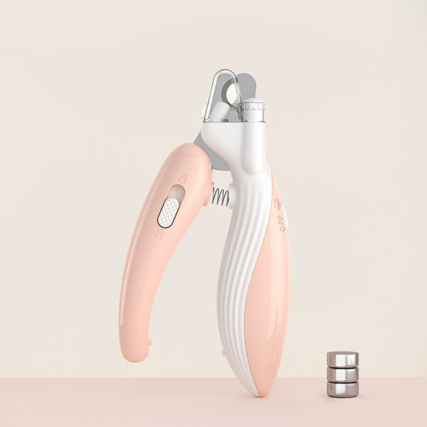 Pet Nail Clippers Dog Nail Clippers Cat Nail Clippers LED Electric Nail Grinder Pet Supplies LED Light Pet Nail Clippers - Image 10